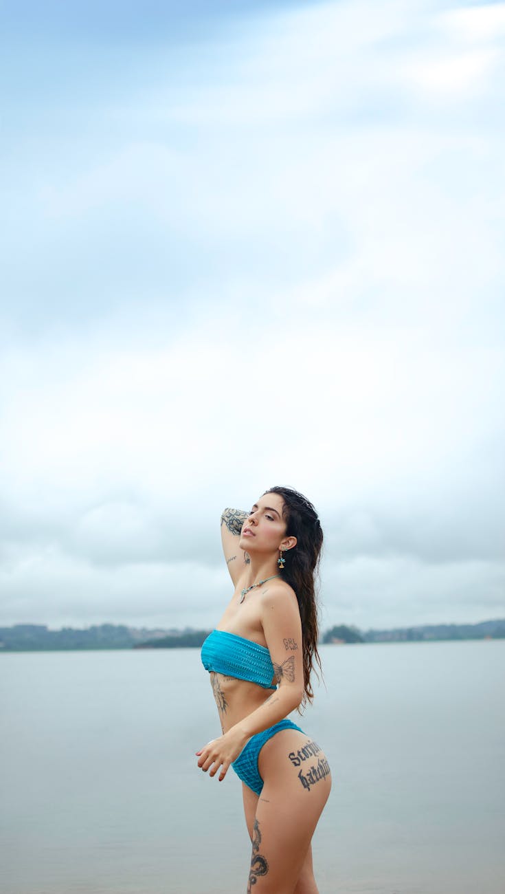 Bikini model